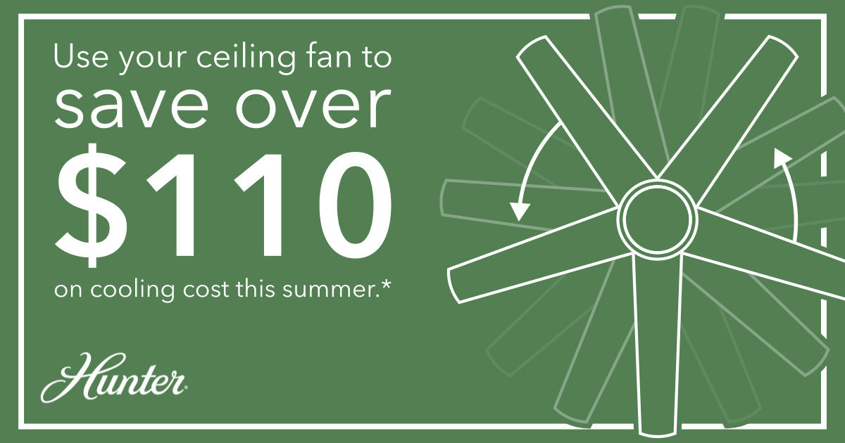 How to Save Energy (And Money) with a Ceiling Fan Summer 2024!