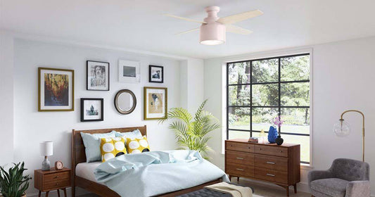 5 Benefits of Sleeping with a Ceiling Fan On