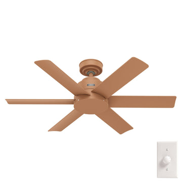 44 inch Kennicott Outdoor Ceiling Fans Hunter Terracotta - Terracotta 