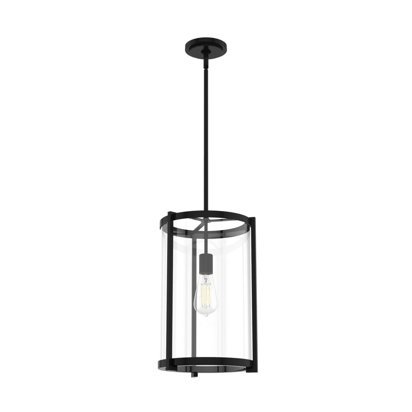 Astwood 1 Light Pendant Lighting Hunter Matte Black - Clear 