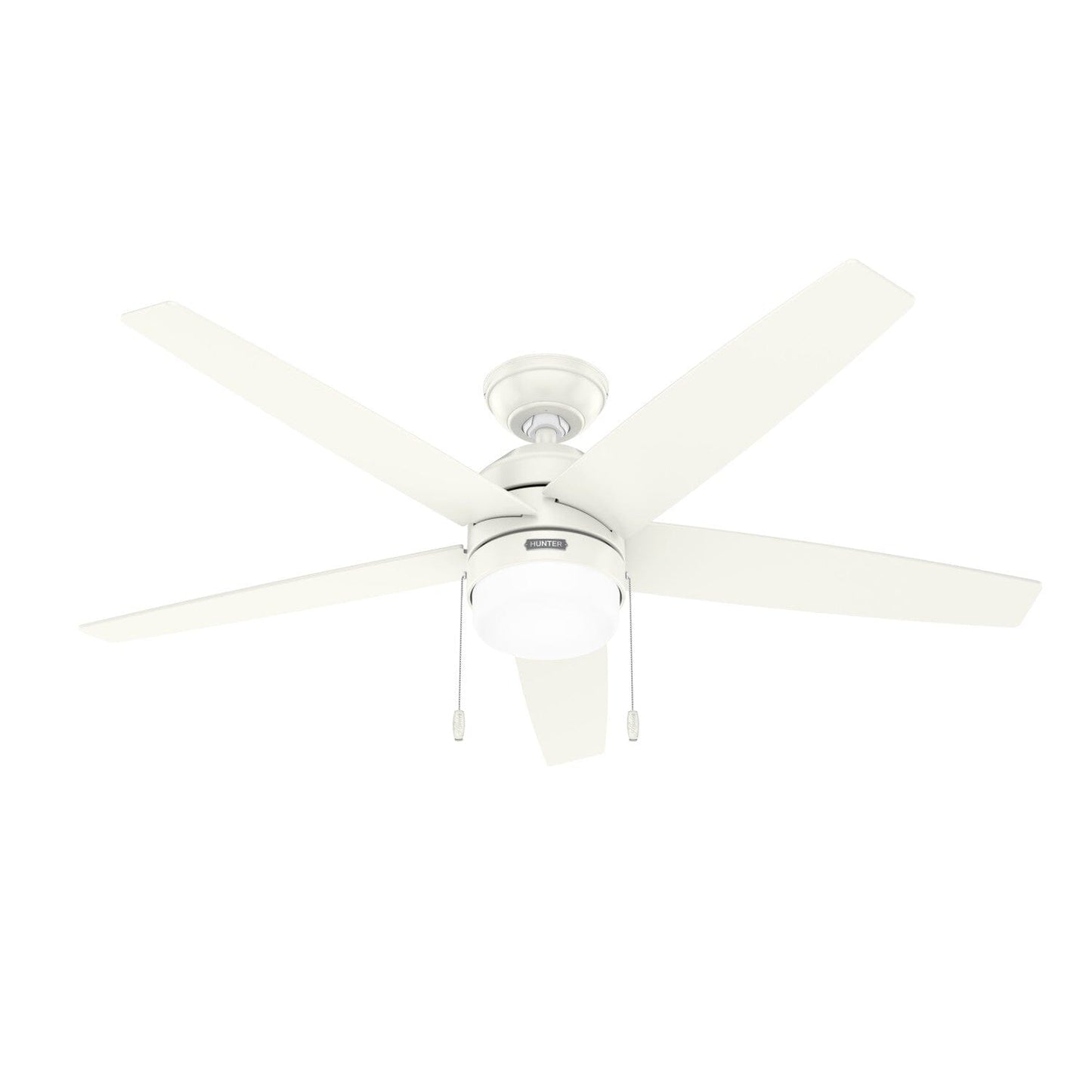 Bardot LED Light 52 inch Ceiling Fans Hunter Fresh White - Fresh White 