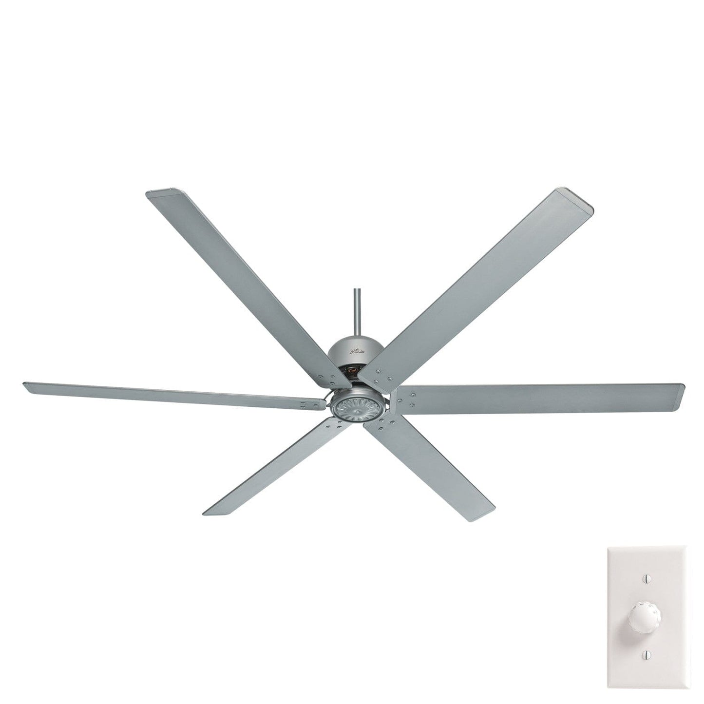 HFC-96 Outdoor 96 inch Ceiling Fans Hunter Satin Metal - Satin Metal 