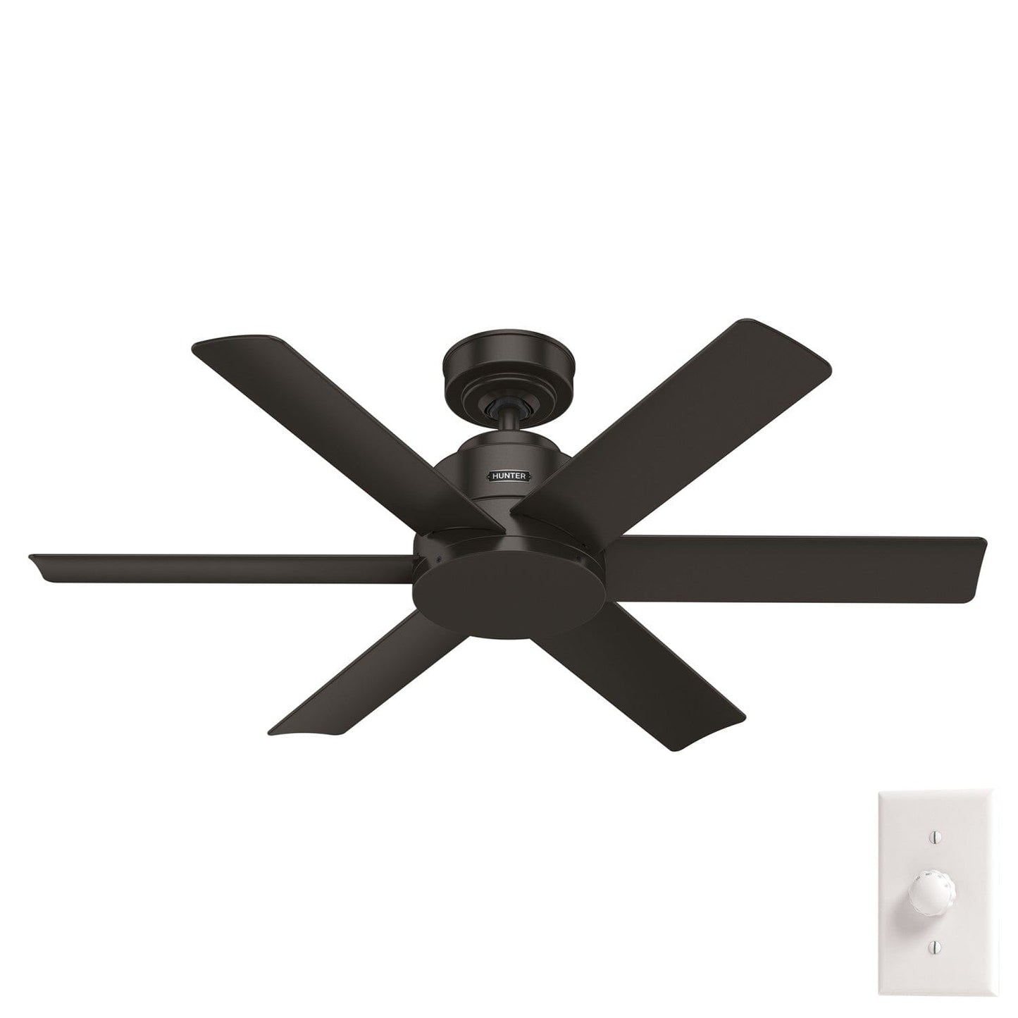 Kennicott Outdoor 44 inch Ceiling Fans Hunter Premier Bronze - Premier Bronze 