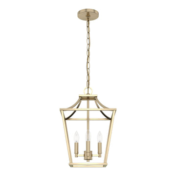 Laurel Ridge 4 Light Lantern Pendant 12 inch Lighting Hunter Alturas Gold - None 