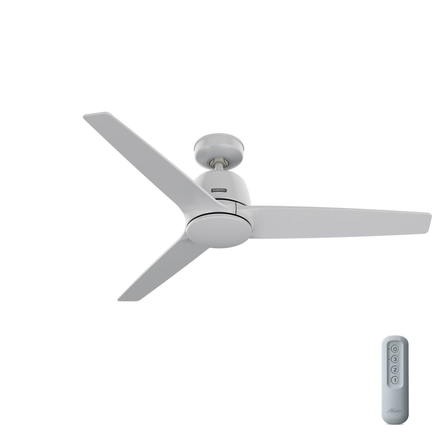 Malden 52 inch Ceiling Fans Hunter Dove Grey - Dove Grey 