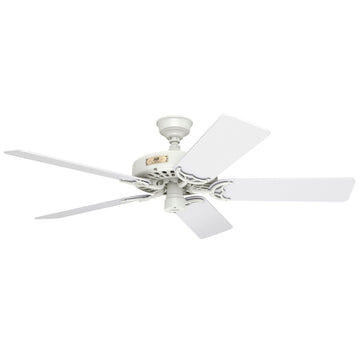 Outdoor Original White Blades 52 inch Ceiling Fans Hunter White - White 