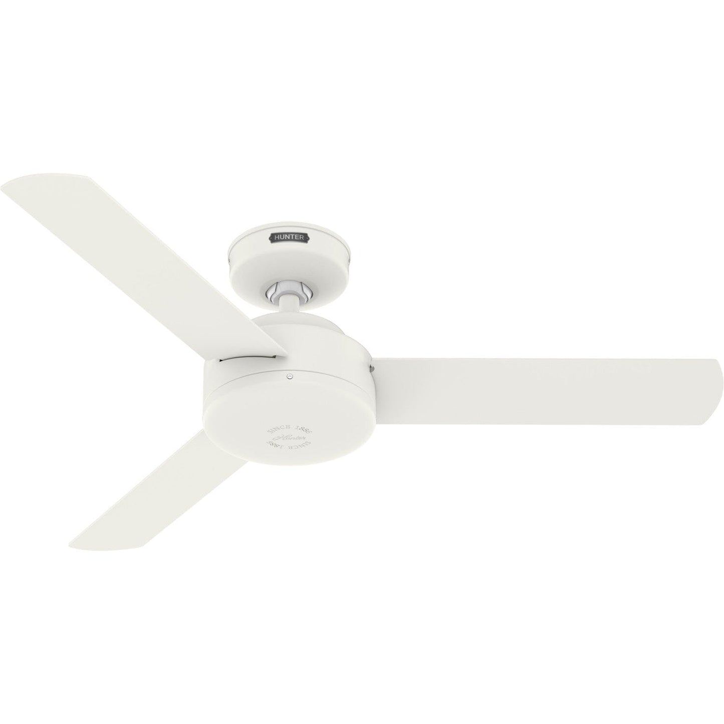 Presto 44 inch Ceiling Fans Hunter Matte White - Matte White 