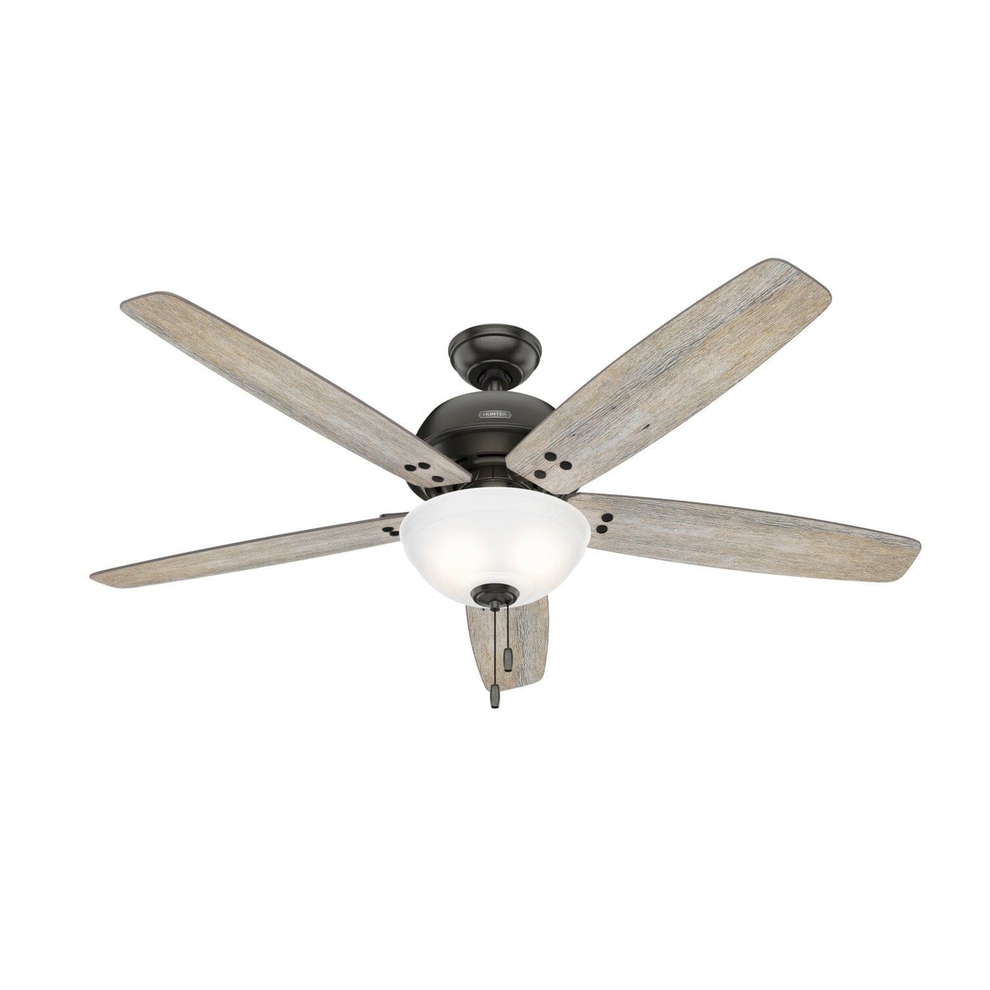 Reveille with Bowl LED 60 inch Ceiling Fans Hunter Noble Bronze - Barnwood 