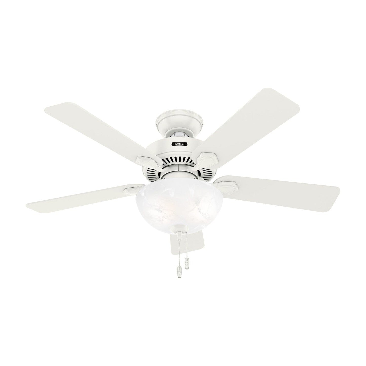 Swanson Energy Star with LED Bowl 44 inch Ceiling Fans Hunter Fresh White - Fresh White 