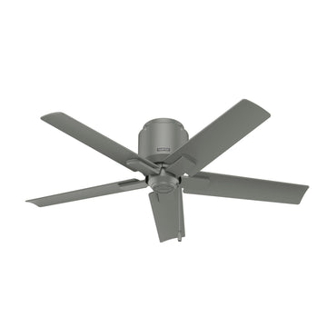 Terrace Cove Outdoor 44 inch Ceiling Fans Hunter Matte Silver - Matte Silver 