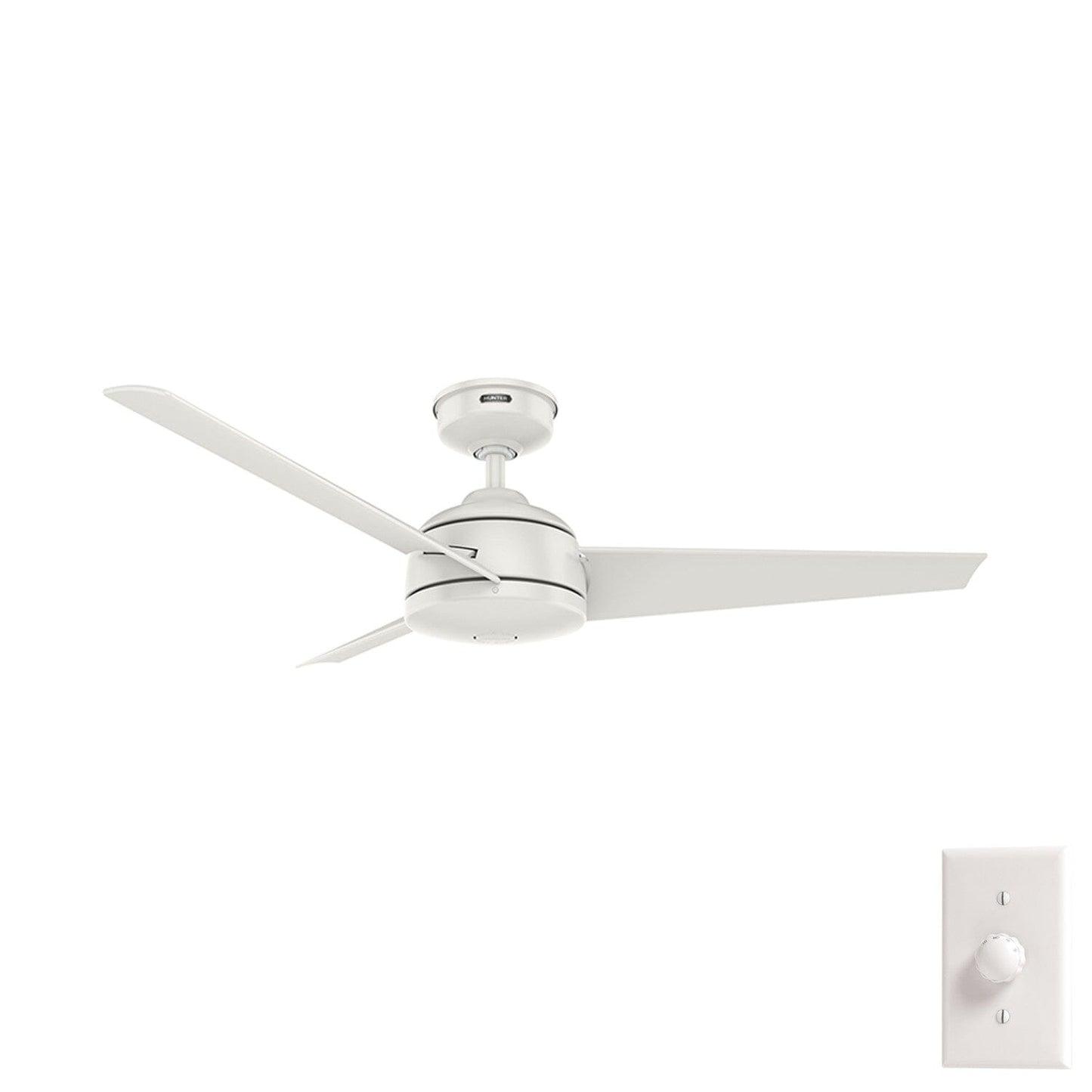 Trimaran Outdoor 52 inch Ceiling Fans Hunter Fresh White - Fresh White 