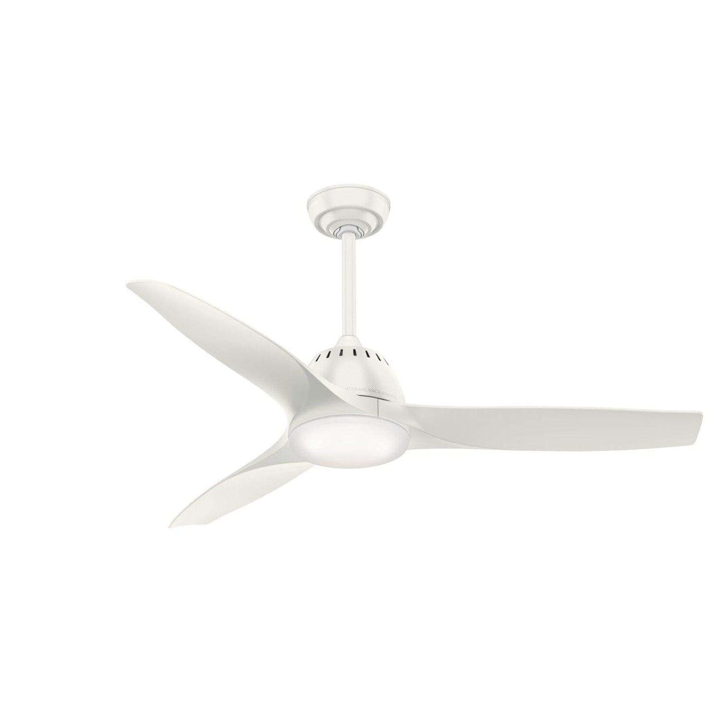 Wisp with LED Light 52 inch Ceiling Fans Casablanca Fresh White - Fresh White 